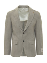 CORNELIANI CC COLLECTION - Abito Monopetto Gessato Due Bottoni - Grigio - LIDIASHOPPING® - Official Website