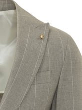 CORNELIANI CC COLLECTION - Abito Monopetto Gessato Due Bottoni - Grigio - LIDIASHOPPING® - Official Website