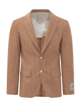 CORNELIANI CC COLLECTION - Abito Monopetto Gessato Due Bottoni - Rosa - LIDIASHOPPING® - Official Website