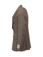 CORNELIANI CC COLLECTION - Double Breasted Suit with Peak Lapels - Grey - LIDIASHOPPING® - Official Website