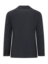 CORNELIANI CC COLLECTION - Giacca con Chiusura a Due Bottoni - Blu - LIDIASHOPPING® - Official Website