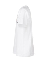 OFF-WHITE KIDS - T-shirt con Stampa Frontale e Girocollo - Bianco - LIDIASHOPPING® - Official Website
