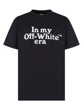 OFF-WHITE KIDS - T-shirt con Stampa Frontale e Girocollo - Nero - LIDIASHOPPING® - Official Website