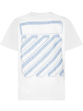 OFF-WHITE KIDS - T-shirt con Logo Frontale e Girocollo - Bianco - LIDIASHOPPING® - Official Website