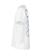 OFF-WHITE KIDS - T-shirt con Logo Frontale e Girocollo - Bianco | Lidia Shopping ® | Official Website