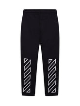 OFF-WHITE KIDS - Sweatpants with Logo - Black - LIDIASHOPPING® - Official Website