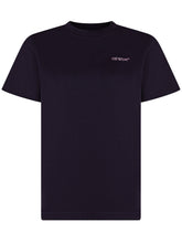 OFF-WHITE KIDS - T-Shirt with Arrow Splat Print - Blue - LIDIASHOPPING® - Official Website