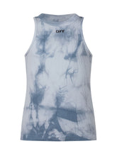 OFF-WHITE KIDS - Top Off Stamp Rib - Blu - LIDIASHOPPING® - Official Website