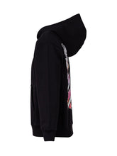 OFF-WHITE KIDS - Hoodie with Diag Watercolor Print - Black - LIDIASHOPPING® - Official Website