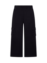 OFF-WHITE KIDS - Wide Sweatpants with Cargo Pockets Bookish - Black - LIDIASHOPPING® - Official Website