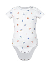 POLO RALPH LAUREN KIDS - Allover Print Cotton Bodysuit - White - LIDIASHOPPING® - Official Website