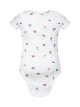 POLO RALPH LAUREN KIDS - Allover Print Cotton Bodysuit - White - LIDIASHOPPING® - Official Website