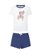 POLO RALPH LAUREN KIDS - Jersey T-Shirt and Shorts Set - Multicolor - LIDIASHOPPING® - Official Website