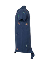 POLO RALPH LAUREN KIDS - Polo Romper with Embroidery - Blue - LIDIASHOPPING® - Official Website
