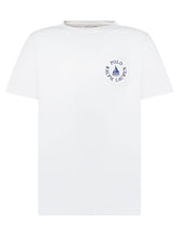 POLO RALPH LAUREN KIDS - T-shirt Bambino in Cotone con Stampa Logo - Bianco - LIDIASHOPPING® - Official Website