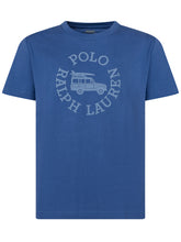 POLO RALPH LAUREN KIDS - Graphic Print T-shirt - Blue - LIDIASHOPPING® - Official Website