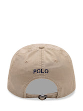 POLO RALPH LAUREN KIDS - Cappellino Classico in Cotone con Logo - Beige | Lidia Shopping | Official Website