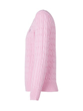 POLO RALPH LAUREN KIDS - Girls Cable-Knit Cotton Sweater - Pink - LIDIASHOPPING® - Official Website