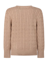 POLO RALPH LAUREN KIDS - Boys Cable-Knit Cotton Sweater - Brown - LIDIASHOPPING® - Official Website