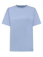 POLO RALPH LAUREN KIDS - Boys Cotton Crewneck T-Shirt - Blue - LIDIASHOPPING® - Official Website