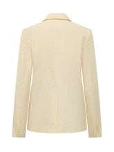 MICHAEL MICHAEL KORS - Blazer con Revers e Tasche Applicate - Giallo - LIDIASHOPPING® - Official Website