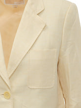 MICHAEL MICHAEL KORS - Blazer con Revers e Tasche Applicate - Giallo - LIDIASHOPPING® - Official Website