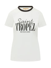 MICHAEL MICHAEL KORS - T-shirt con Stampa Frontale - Bianco - LIDIASHOPPING® - Official Website