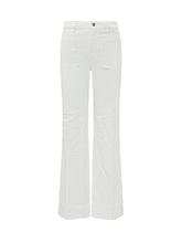 MICHAEL MICHAEL KORS - Violette Flared Jeans - White - LIDIASHOPPING® - Official Website