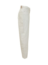 DROLE DE MONSIEUR - Straight Leg Five Pocket Jeans - White - LIDIASHOPPING® - Official Website