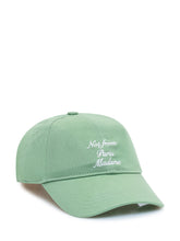DROLE DE MONSIEUR - Cappello con Ricamo Slogan - Verde - LIDIASHOPPING® - Official Website
