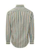 DROLE DE MONSIEUR - Striped Shirt with Chest Pocket - Green - LIDIASHOPPING® - Official Website