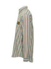 DROLE DE MONSIEUR - Striped Shirt with Chest Pocket - Green - LIDIASHOPPING® - Official Website