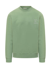 DROLE DE MONSIEUR - Crewneck Sweatshirt with Slogan - Green - LIDIASHOPPING® - Official Website