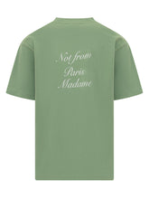 DROLE DE MONSIEUR - Green Slogan T-Shirt - Green - LIDIASHOPPING® - Official Website