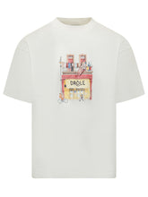 DROLE DE MONSIEUR - Drole Café T-Shirt - White - LIDIASHOPPING® - Official Website