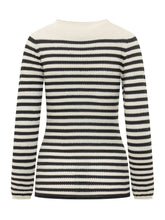 FABIANA FILIPPI - Maglia Girocollo a Righe - Bianco - LIDIASHOPPING® - Official Website