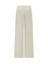 FABIANA FILIPPI - Pantalone Ampio con Vita Elasticizzata - Bianco - LIDIASHOPPING® - Official Website