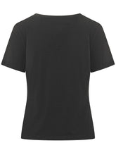 PUROTATTO - Maglia Girocollo con Dettaglio Intrecciato - Nero - LIDIASHOPPING® - Official Website
