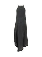 XACUS - Abito Lungo Asimmetrico - Blu | Lidia Shopping | Official Website