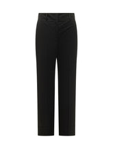 INCOTEX - Pantalone Galene con Piega Frontale - Nero - LIDIASHOPPING® - Official Website