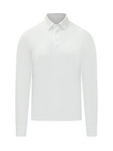 ZANONE - Polo a Maniche Lunghe con Colletto - Bianco - LIDIASHOPPING® - Official Website