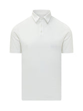 ZANONE - Polo a Maniche Corte con Colletto e Bottoni - Bianco - LIDIASHOPPING® - Official Website