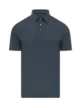 ZANONE - Short Sleeve Polo Shirt with Classic Collar - Blue - LIDIASHOPPING® - Official Website