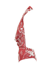 DSQUARED2 - Halter Neck Bodysuit with Floral Print Dancing Flowers - Red - LIDIASHOPPING® - Official Website