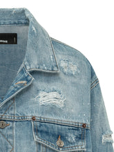 DSQUARED2 - Cropped Denim Jacket with Pockets and Buttons - Blue - LIDIASHOPPING® - Official Website