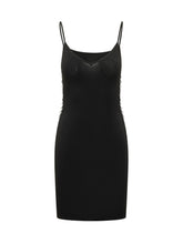 DSQUARED2 - Dress with Thin Straps and V Neck - Black - LIDIASHOPPING® - Official Website