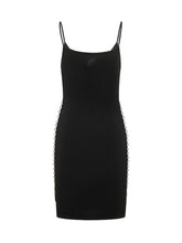 DSQUARED2 - Dress with Thin Straps and V Neck - Black - LIDIASHOPPING® - Official Website