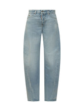 DSQUARED2 - Loose Fit Jeans in Light Wash Denim - Blue - LIDIASHOPPING® - Official Website
