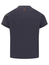 VERSACE - T-shirt with Crew Neck and Short Sleeves - Black - LIDIASHOPPING® - Official Website