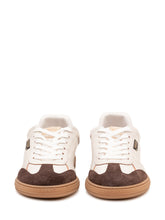 VERSACE - Sneakers with Inserts and Laces - Beige - LIDIASHOPPING® - Official Website